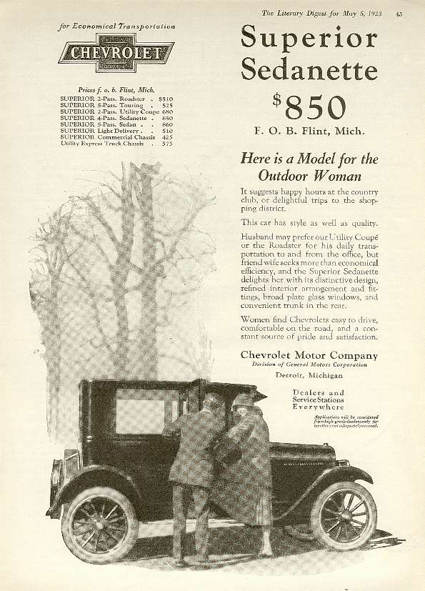1923 Chevrolet 17